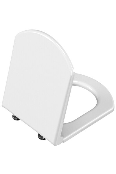 VitrA Valarte 124-003R009 Klozet Kapağı, Yavaş Kapanır, Kolay Çıkabilir, Beyaz