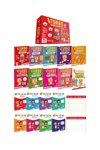 Model Eğitim Yayınları 1. Sınıf Turbo Okuma Yazma Seti
