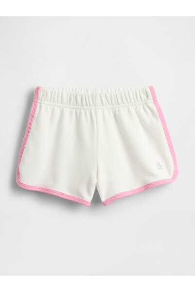 GAP Kız Bebek Beyaz VintageSoft Dolphin Şort