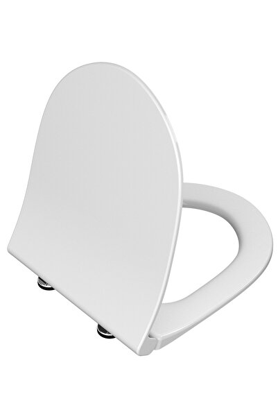 VitrA Sento 120-003-009 İnce Klozet Kapağı, Yavaş Kapanır, Beyaz