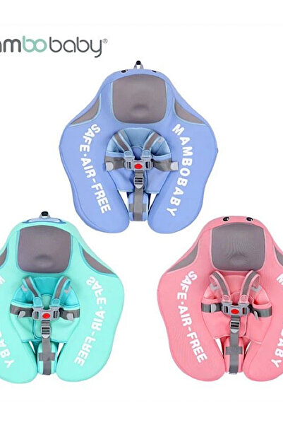 Mambobaby 3-24ay/6-18kg, FLAMİNGO, Gölgelikli ve Ayak Destekli Bebek/Çocuk Yüzme Şamandırası/Simidi