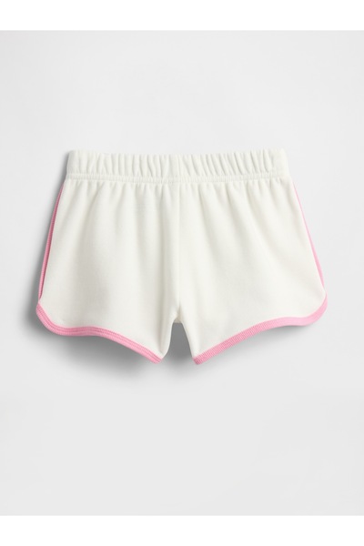 GAP Kız Bebek Beyaz VintageSoft Dolphin Şort