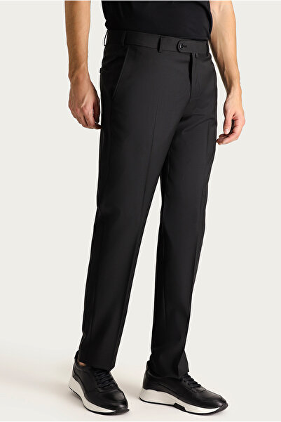 Kiğılı Regular Fit Yünlü Klasik Kumaş Pantolon