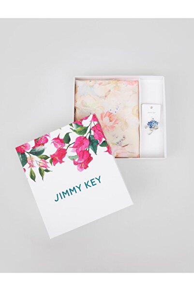 Jimmy Key Karışık Çiçek Figürlü Zarif Set