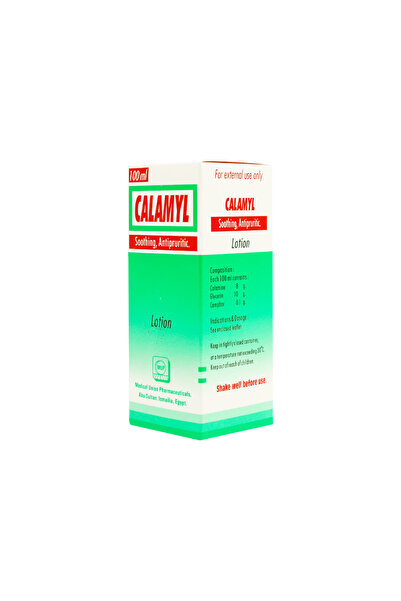 the andersons كالاميل لوشن 100 مل مرطب للجسم ويساعد في علاج الحكة والاكزيما CALAMYL LOTION 100 ML