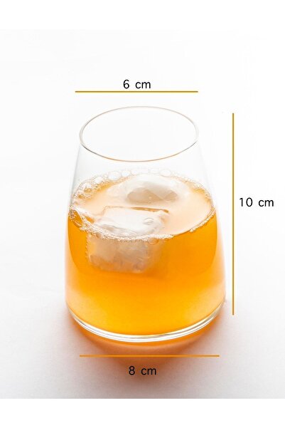 Paşabahçe Pinot 390 Cc Large Size Wide Base Set of 4 Water Glasses Orjin. They Are Stupid.