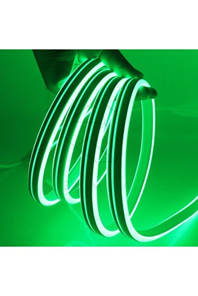 Ema Dükkan 3 Metre Yeşil 220 Volt Neon Led Tak Çalıştır Esnek Şerit Neon Led ...