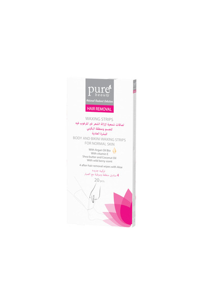 the andersons PURE BEAUTY WAXING STRIPS BODY AND BIKINI 20PCS