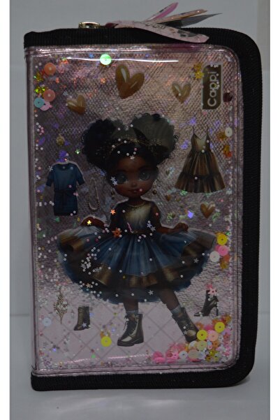 Akabi حامل أقلام من كابي بولي PVC مكون من 3 أقسام