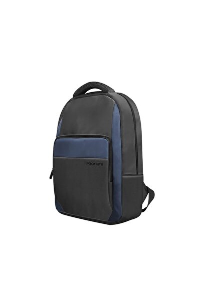 Promate Large Capacity Backpack with Multiple Compartments for 15.6” Laptops black