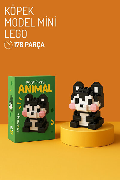 Nandy Home Dog Model Character Figure 3D Building Toys