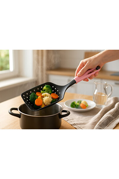 birpa "evimizin vazgeçilmezleri" Teflon Çok Amaçlı Süzgeç Kürek – Kedi Kumu &...