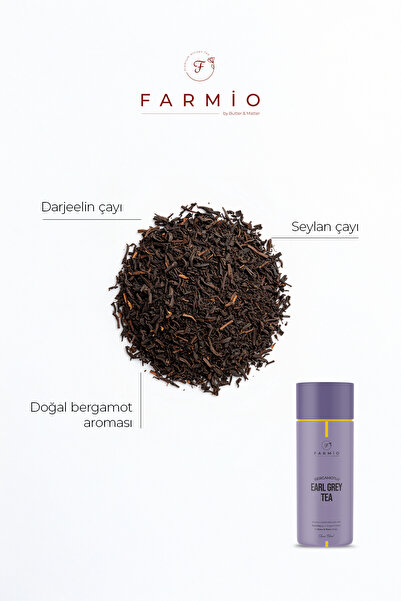 FARMİO Earl Grey – Darjeeling - Classic Blend – 50gr – Bir Butter & Matter Klasiği