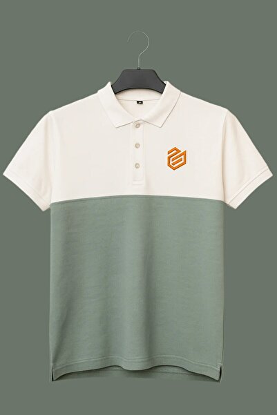 genric قميص بولو فاخر - مقاس مميز من PEM - أخضر مائل للصفرة