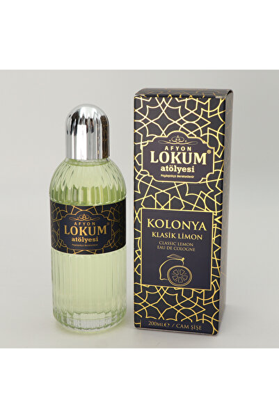 Lokum Atölyesi Kolonya Klasik Limon 200 Ml