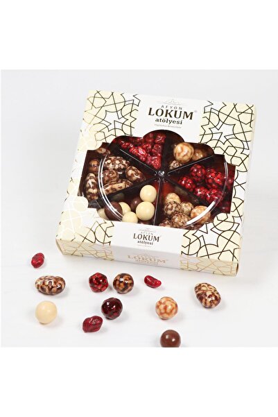 Lokum Atölyesi Mix Draje (Böğürtlen, Ayva, Badem, Fındık) 230g