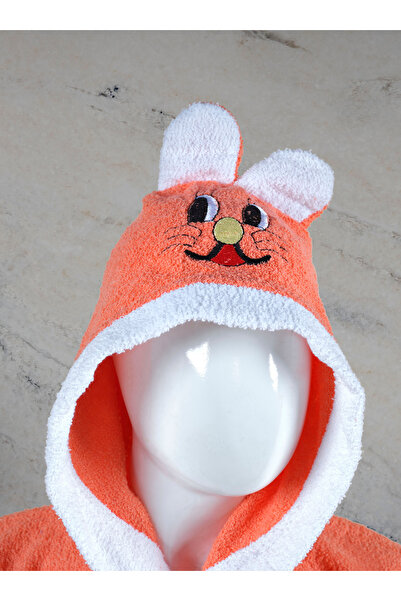 ESMEN Children's Bathrobe Salmon