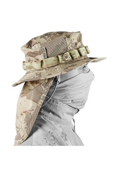 Wolftrap Tactical Pălărie Fedora de camuflaj BALAMIR, Pălărie Safari de camuf...