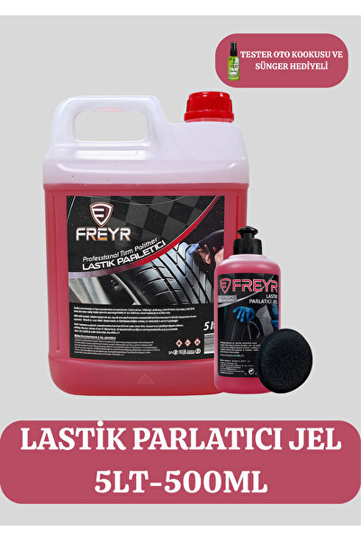 FREYR Lastik Parlatıcı Jel 5KG+500ML