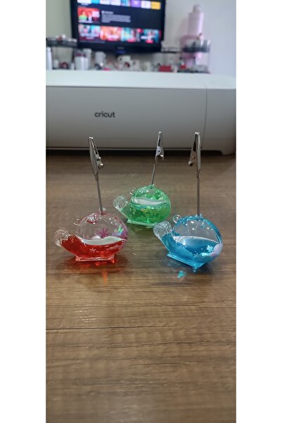 LADİJİTAL BASKI ÇÖZÜMLERİ Table Top Notepad Clamp Globe Whale