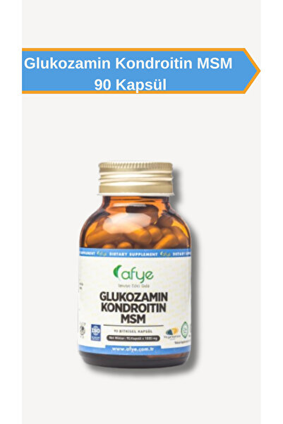 Afye Glukozamin Kondroitin MSM 90 Kapsül 1000 mg