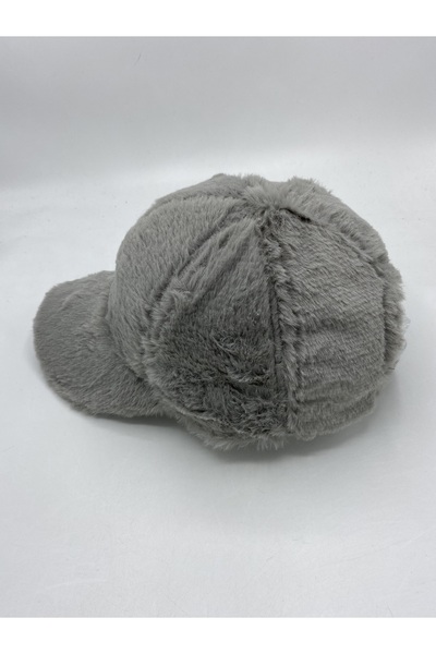 GONCA ŞAPKA Kadın Kışlık Peluş Şapka Kep Trendy Baseball Cap