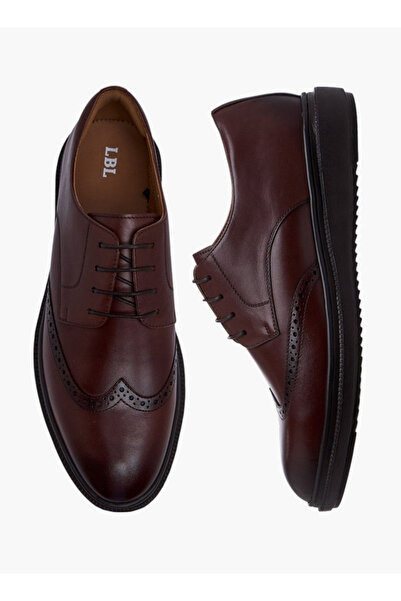 LBL by Shoexpress Cutout Detail Lace-Up Derby Shoes