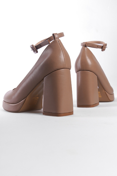 Capone Outfitters Platform Round Toe Women's Shoes - Ankle Strap