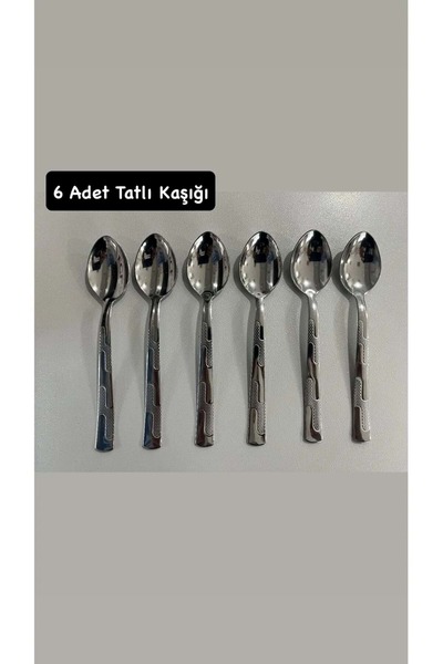 Doğuş Mutfak Sweet Spoon 6 Pieces 1.5 ml Thick