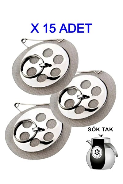 Teapot Strainer 15 Pieces 15 Pieces Removable