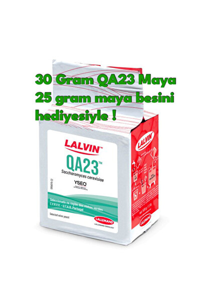 Lalvin QA23 Beyaz Şarap Mayası – 30 Gram