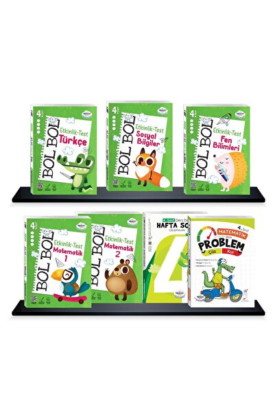 öğretmen evde Öğretmen Evde Yayınları - 4. Sınıf Süper Ekonomik Set - 7 Parça - (2025-2026)