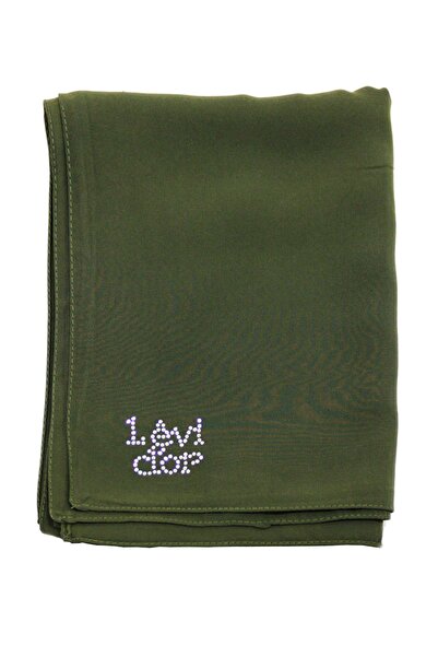 Levidor Medine İpeği Şal - Haki