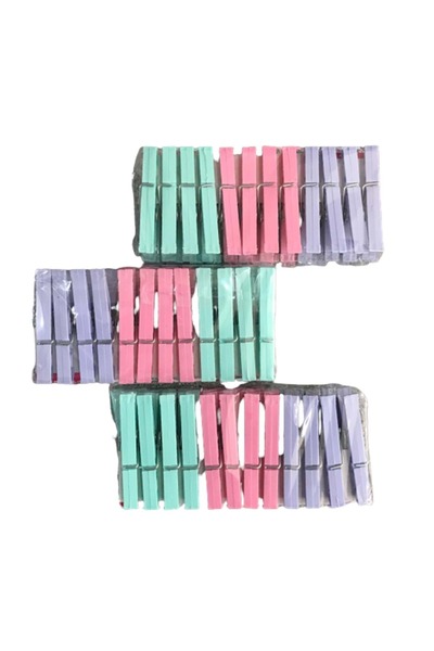 Doğuş Mutfak Gümüş Çamaşır Mandalı Orjinal 72 Adet