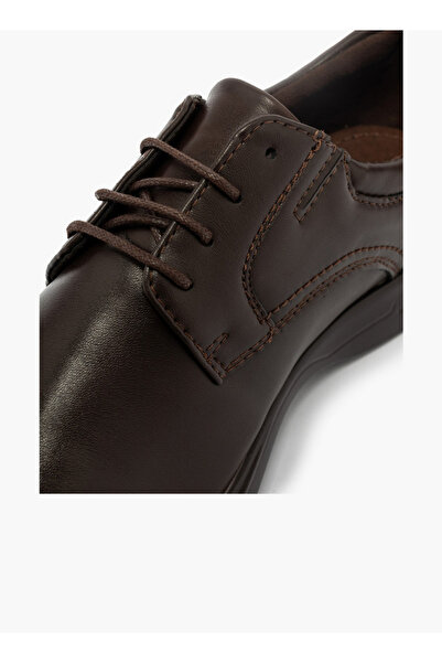 LBL by Shoexpress Solid Lace-Up Derby Shoes