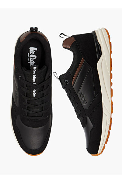 Lee Cooper Men's Panelled Lace-Up Sneakers