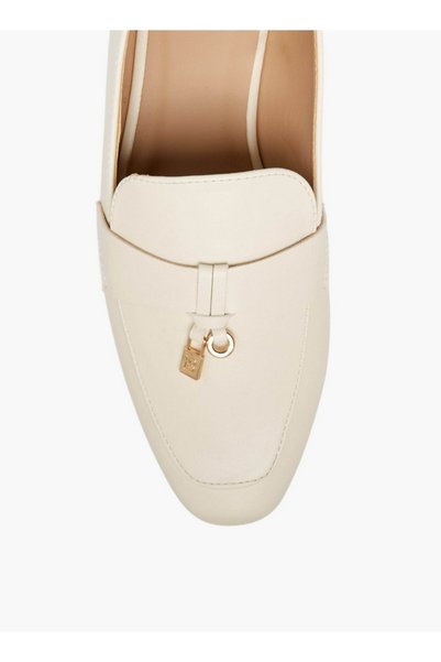 Flora Bella by Shoexpress Metal Accent Slip-On Loafers