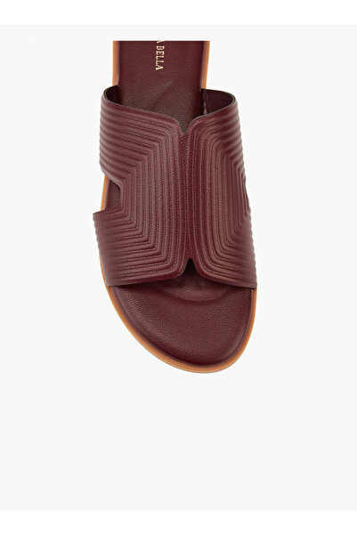 Flora Bella by Shoexpress Textured Slip-On Flat Sandals