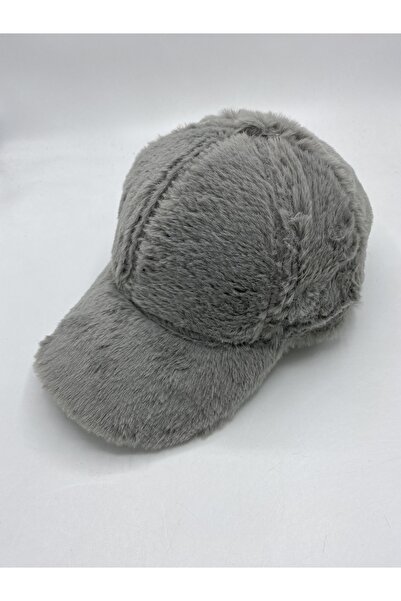 GONCA ŞAPKA Kadın Kışlık Peluş Şapka Kep Trendy Baseball Cap