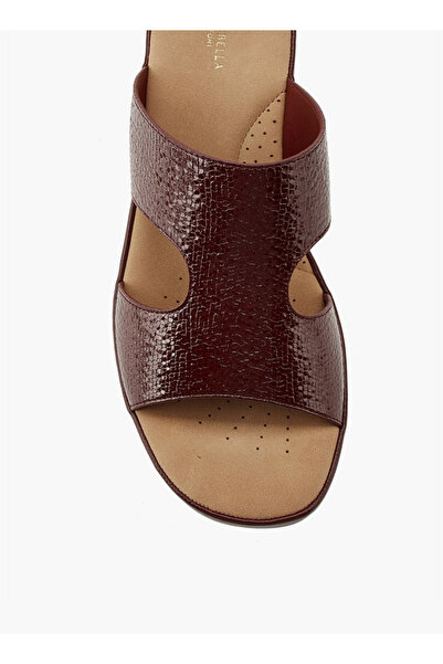 Flora Bella by Shoexpress Textured Slip-On Sandals with Block Heels