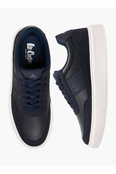 Lee Cooper أحذية رياضية رجالية صلبة بأربطة