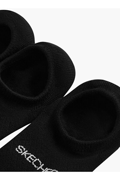 SKECHERS Textured No Show Socks - Set of 3