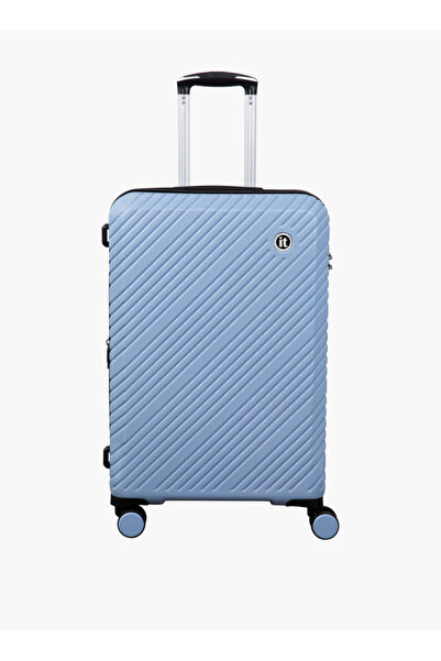 IT حقيبة سفر متينة ومزخرفة بمقبض قابل للسحب - حقيبة تسجيل وصول مقاس 24 بوصة