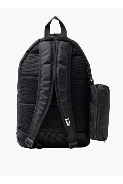 New Balance حقيبة ظهر مدرسية بطباعة شعار مع حافظة أقلام - 14 × 28 × 43 سم