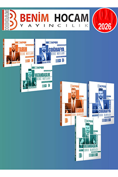 Benim Hocam Yayınları 2026 Kpss Genel Kültür Ders Notları Tamamı Çözümlü Soru...
