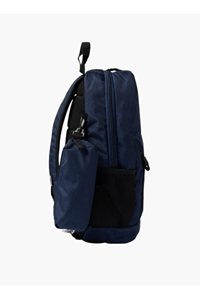 New Balance Logo Print Backpack with Pencil Case