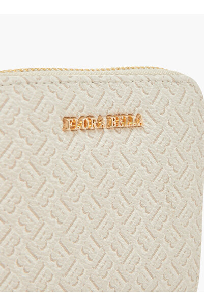 Flora Bella by Shoexpress Flora Bella Textured Zip Around Wallet - W 2 x H 8.5 x D 11 cm