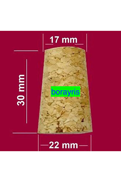 Lilys borayris Mantar Tıpa (AVŞAR SODA ŞİŞESİNE UYGUN)(12 ADET)(23MMX13MM)(ŞİŞELER FİYATA DAHİL DEĞİLDİR)