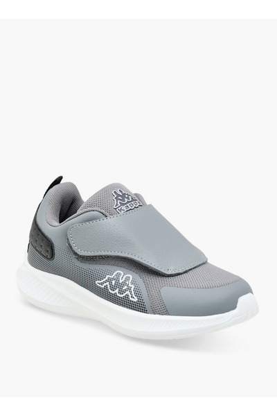 Kappa Boys' Panelled Sports Shoes with Hook and Loop Closure