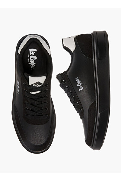 Lee Cooper أحذية رياضية رجالية صلبة بأربطة